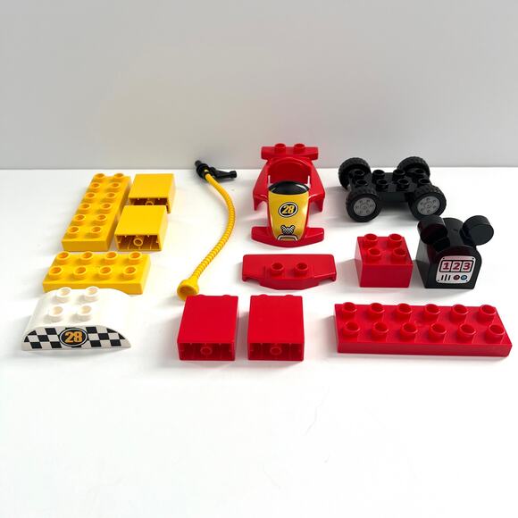 Lego Duplo 10843 Disney Mickey Mouse The Roadster Racers Car Complete Toy Set - Picture 9 of 12